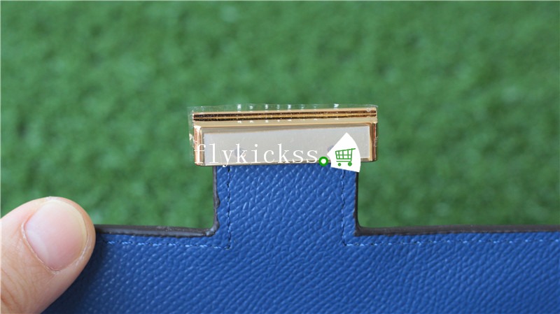 Hermes Blue Shoulder Bag 18inches